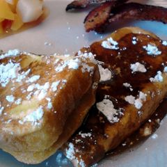 A picture of Apple & Cream cheese Stuffed French Toast Sticks.