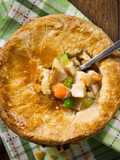 Salmon Fillet and Seafood Pot Pie