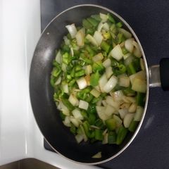 A picture of Mexican Omlette - Inspired by Flamers in Boston.
