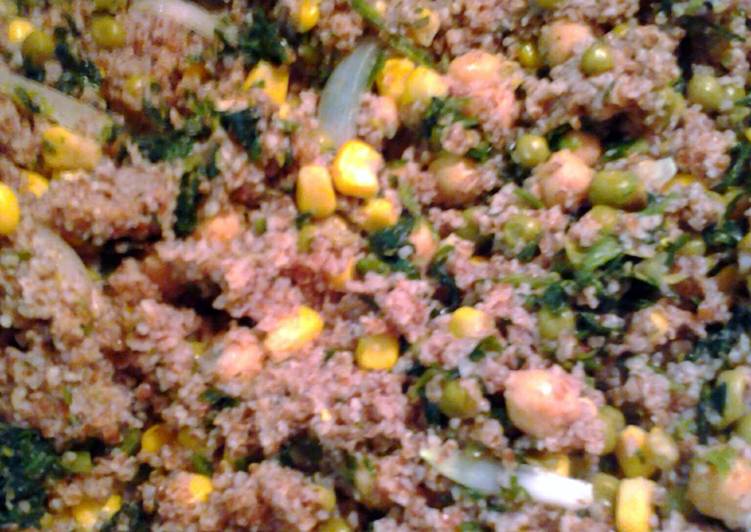 Steps to Make Favorite bulgur and vegetables