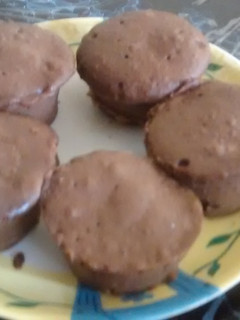 A picture of Easy microwave muffins!.