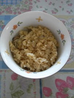 A picture of Shijimi Clam Rice.