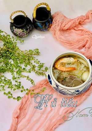 Hình của món Hủ tiếu nam vang.