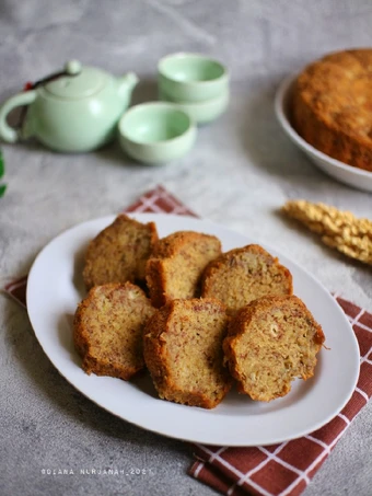 Cara Gampang Membuat Resep Bolu Pisang Panggang 1 Telur yang Uenak Anti Ribet, Uenak Banget