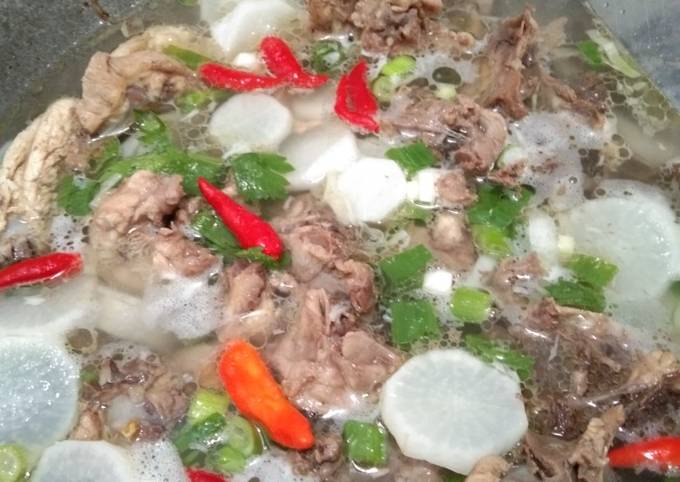 Soto tulang lunak ayam