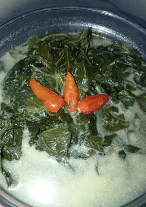 Foto resep Sayur santan daun singkong