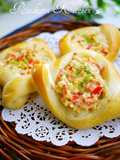 Baking at Home: Savory Rolls with Imitation Crab