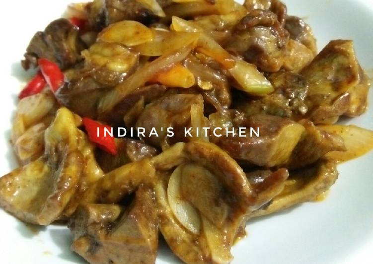 Bagaimana mengolah Ati Ampela Saus Tiram yang Sempurna