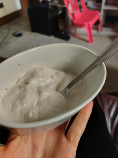 Una foto de Helado keto de cookie dough