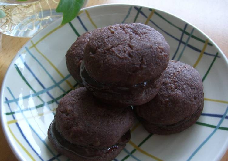 Simple Way to Prepare Super Quick Homemade Moist Potato Chocolate Sandwiches