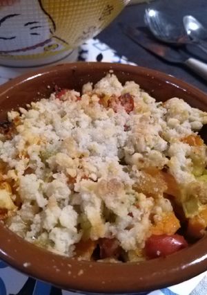 Une photo de Crumble de légumes