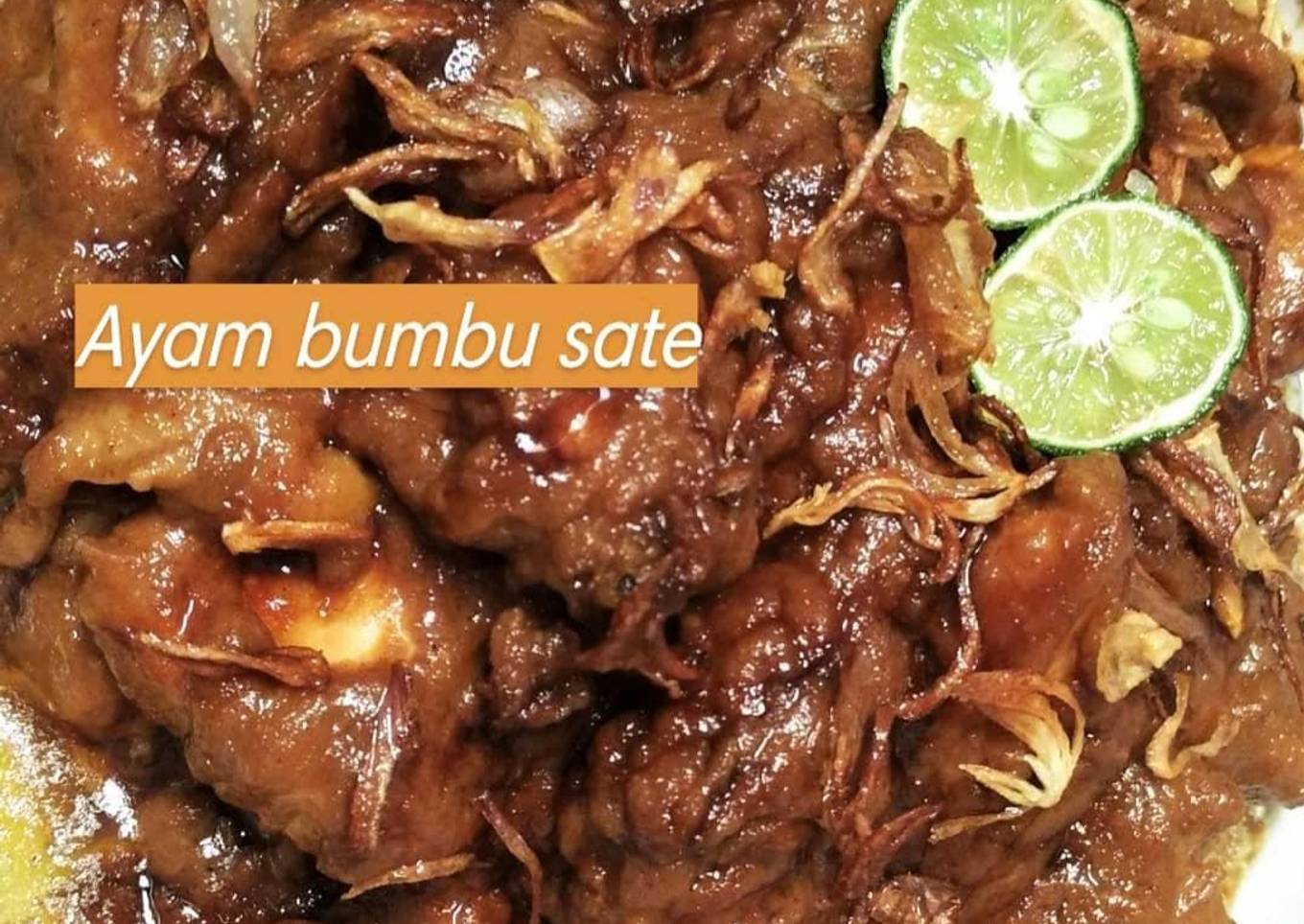 Ayam bumbu sate
