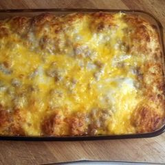 Angie's Breakfast casserole A picture of Angie's Breakfast casserole.