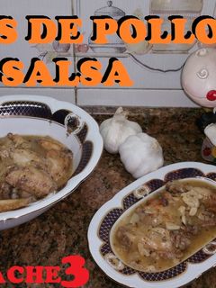 Una foto de Alitas de pollo en salsa