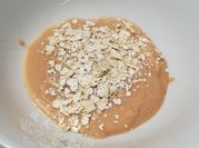 Una foto de postres con caqui