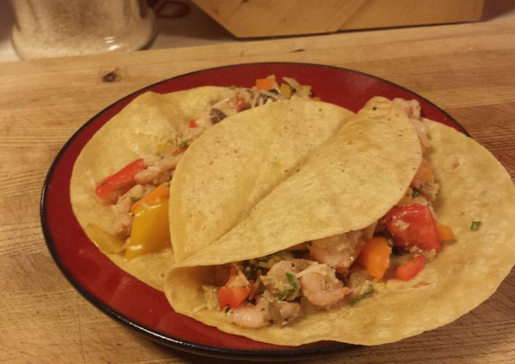 Recipe of Appetizing Shrimp Breakfast Tacos
