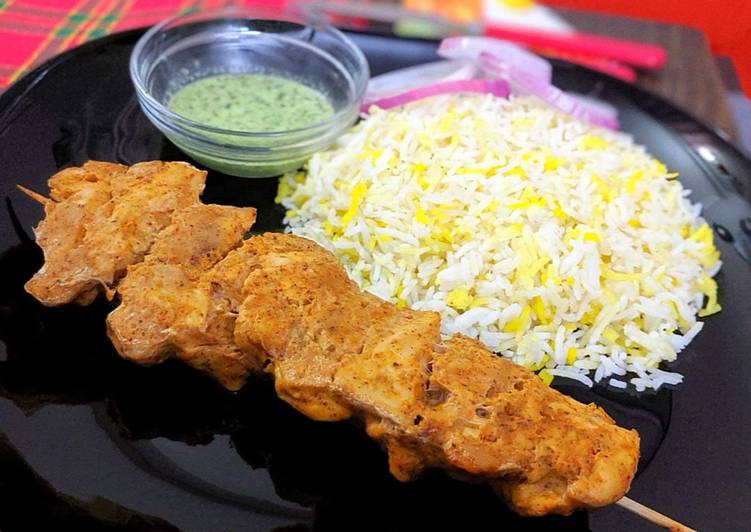 How to Serve Yummy Achari chicken kabab