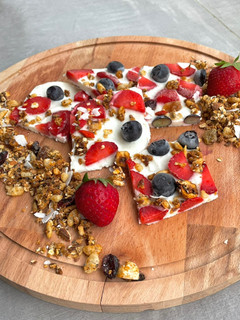 Φωτογραφία της συνταγής Frozen yogurt bars με φρούτα και granola