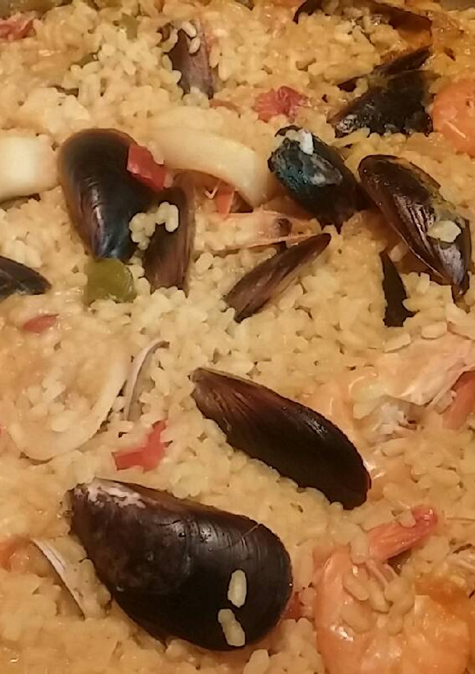 Una foto de 543 Arroz con marisco rápido