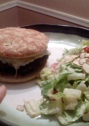 A picture of jalapeno jerk burgers.
