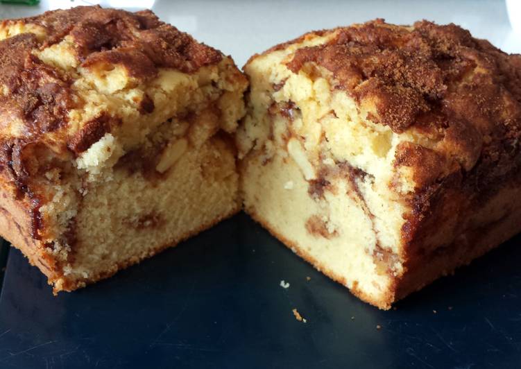 Step-by-Step Guide to Prepare Homemade Devine Apple Cinnamon Loaf