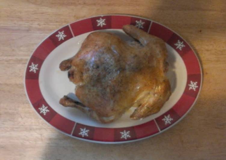 Recipe of Super Quick Homemade Simplest Roast Chicken