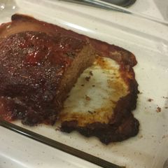 A picture of Deer meatloaf.