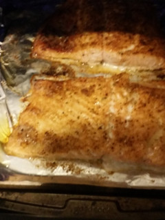 A picture of Broiled Salmon.