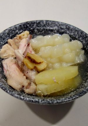 鳳梨苦瓜雞（簡易電鍋版） 的食譜成品照片