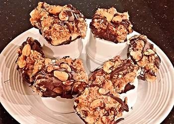 Ready to Serve Toasted Coconut Caramel Cashew Bars Most Delicious