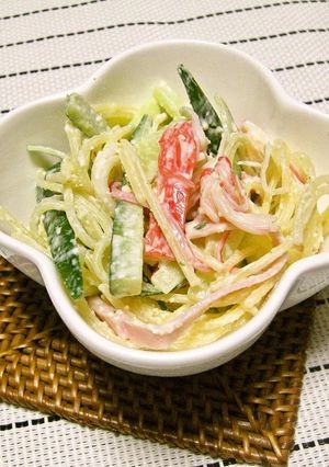A picture of Pack in your Bento! ❤ Pasta Salad with Cheese ❤.
