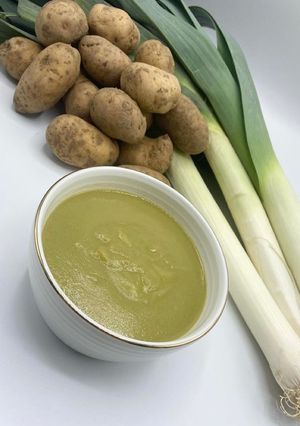 Une photo de Soupe de Poireaux et Pomme de Terre