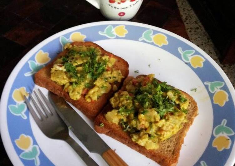 Easiest Way to Make Perfect Akuri on Toast - a dish made famous by the Parsi community