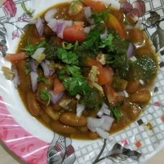 A picture of Rajma Chat.