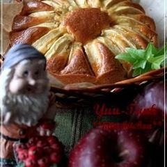 Simple Apple Baumkuchen Cake - Just Mix and Bake A picture of Simple Apple Baumkuchen Cake - Just Mix and Bake.