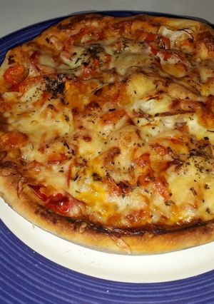 Una foto de Pizza casera🍕