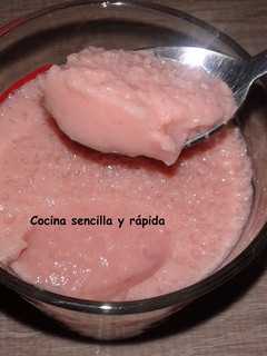 Una foto de Mousse de Sandía