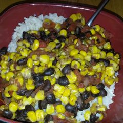 A picture of Black Bean & Corn Relish.