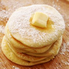 A picture of Rice Flour Pancakes for Babies with No Baking Powder.