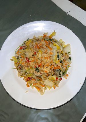 Foto resep Sayur Nasi Tumis Sehat