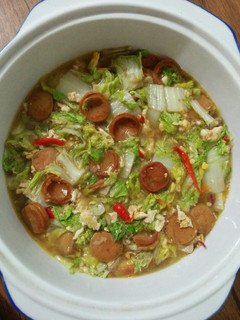 Foto resep Tumis Sawi Sosis