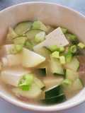 Doenjang Jjigae (Korean soybean paste soup)