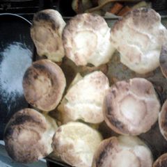 A picture of Yorkshire pudding homemade.