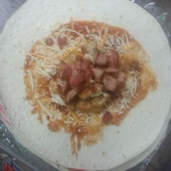 A picture of Barbecue bacon ranch chicken quesadillas.