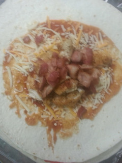A picture of Barbecue bacon ranch chicken quesadillas.