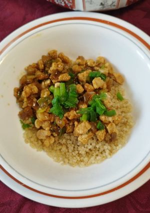梅子蒸肉藜麥蓋飯 的食譜成品照片