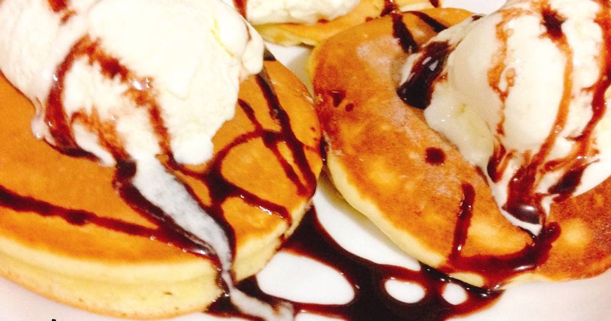 Resep Choco Pancake Ice Cream oleh devina meidina Cookpad