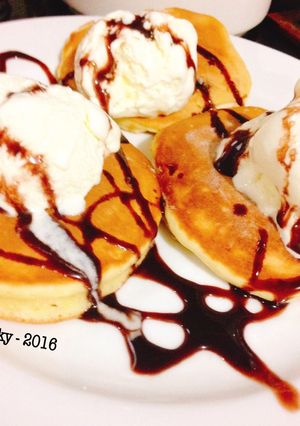 Foto resep Choco Pancake Ice Cream