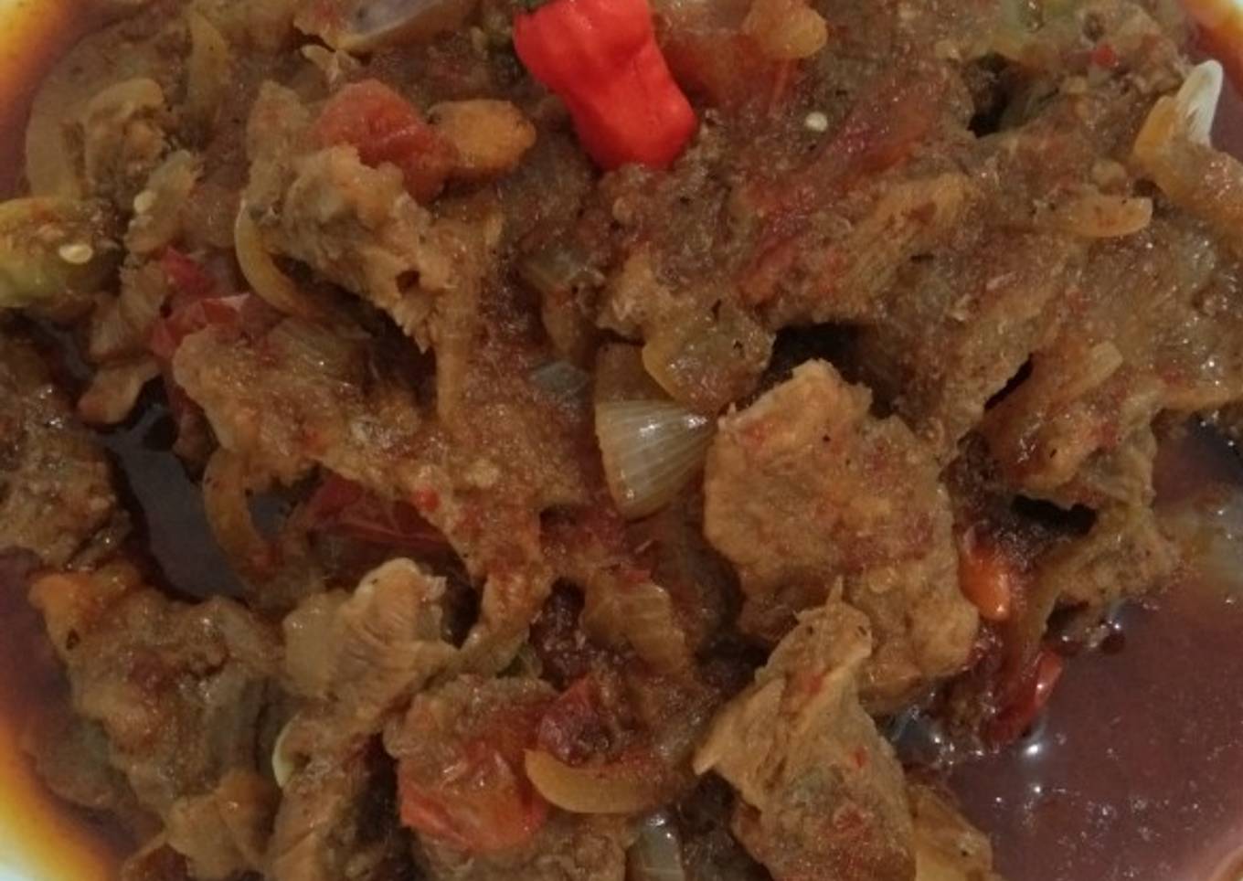 Krengsengan Sapi