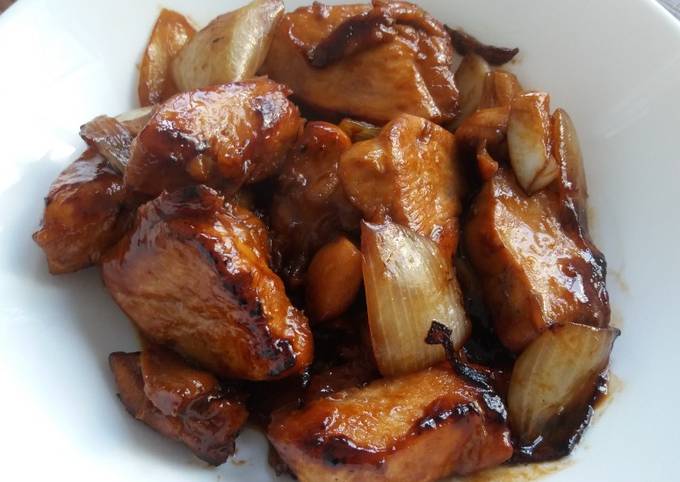 Resep Ayam kecap saus tiram, Enak